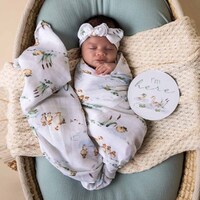 Snuggle Hunny - Duck Pond Organic Muslin Wrap