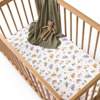 Snuggle Hunny - Dragon Organic Fitted Cot Sheet