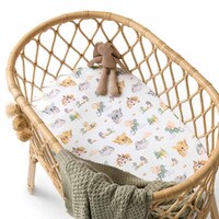 Snuggle Hunny - Dragon Organic Fitted Bassinet Sheet