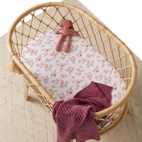 Snuggle Hunny - Camille Organic  Fitted Bassinet Sheet
