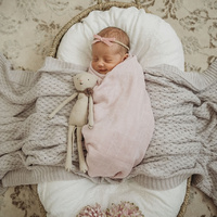 Snuggle Hunny Kids - Fairytale Pink Organic Muslin Wrap