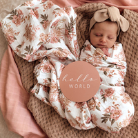 Snuggle Hunny Kids - Rosette Organic Muslin Wrap