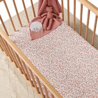 Snuggle Hunny Kids - Spring Floral Fitted Cot Sheet