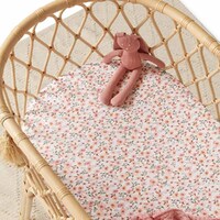 Snuggle Hunny Kids - Spring Floral Fitted Bassinet Sheet