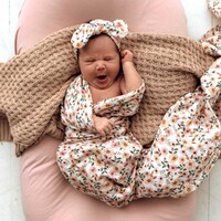 Snuggle Hunny Kids - Spring Floral Organic Muslin Wrap