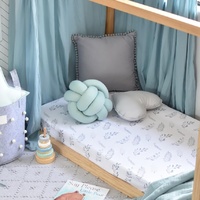 Snuggle Hunny - Wild Fern Organic Fitted Cot Sheet