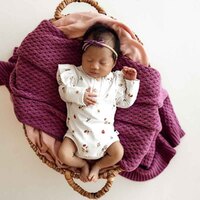 Snuggle Hunny - Ladybug Long Sleeve Organic Bodysuit