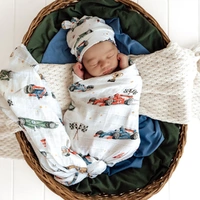 Snuggle Hunny - Little Racers Organic Muslin Wrap