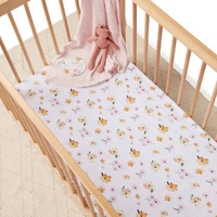 Snuggle Hunny - Poppy Organic Fitted Cot Sheet