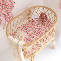 Snuggle Hunny - Strawberry Organic Fitted Bassinet Sheet