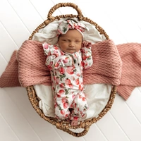 Snuggle Hunny - Strawberry Organic Snugglesuit Convertible Romper