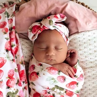 Snuggle Hunny - Strawberry Organic Topknot