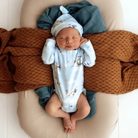 Snuggle Hunny - Taking Flight Long Sleeve Organic Bodysuit