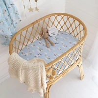 Snuggle Hunny - Taking Flight Organic Fitted Bassinet Sheet