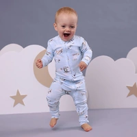 Snuggle Hunny - Taking Flight Organic Snugglesuit Convertible Romper