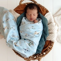 Snuggle Hunny - Taking Flight Organic Muslin Wrap