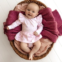 Snuggle Hunny - Twinkle Long Sleeve Organic Dress