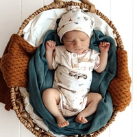 Snuggle Hunny - Vintage Cars Short Sleeve Organic Bodysuit