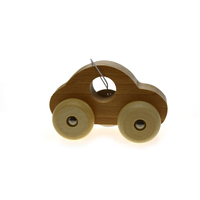 Simple Wooden Toy Car - Natural