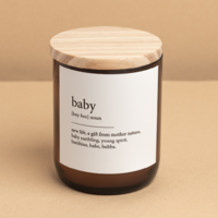 The Commonfolk Collective - Dictionary Meaning Candle - Baby