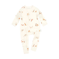Toshi - Long Sleeve Onesie Enchanted Forest Feather