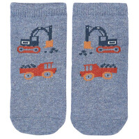 Toshi - Organic Baby Ankle Socks Big Diggers