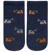 Toshi - Organic Baby Ankle Socks Earthmover