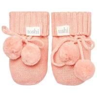 Toshi - Organic Booties Marley Blossom