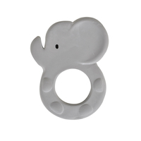 Tikiri - Rubber Elephant Flat Teether