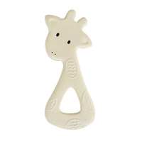 Tikiri - Rubber Giraffe Zoo Teether - Boxed