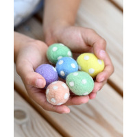 Tara Treasures - Felt Polka Dot Eggs Set of 6