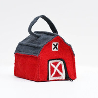 Tara Treasures - Finger Puppets Felt Farmhouse Bag