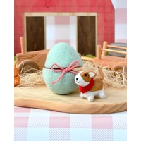 Tara Treasures - Felt Surprise Egg with Puppy Inside