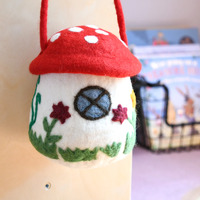 Tara Treasures - Felt Toadstool Bag