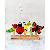 Tara Treasures - Insect and Bugs Finger Puppet Set