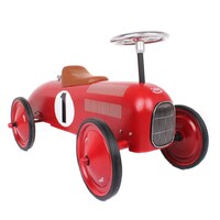 Vilac - Vintage Red Ride On Metal Car
