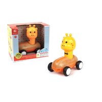 Press & Go Racer Giraffe with Sound and Light