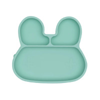 We Might Be Tiny- Bunny Stickie Plate - Mint