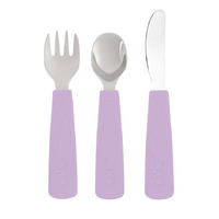 We Mightbe Tiny - Toddler Feedie Cutlery Set - Lilac