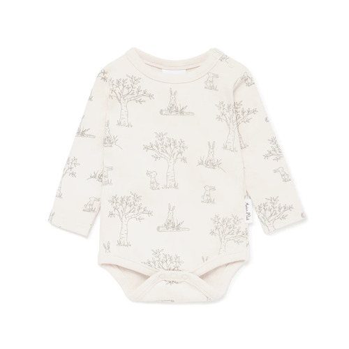 Aster & Oak - Bunny Luxe Rib Onesie [Size: 0 - 3 Months]