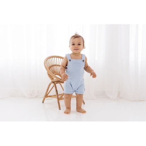 Aster & Oak - Chambray Overalls [Size: 0-3 Months]