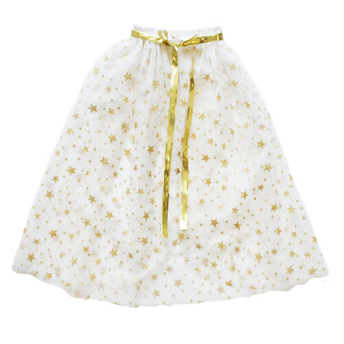 Alimrose - Tulle Star Cape Ivory