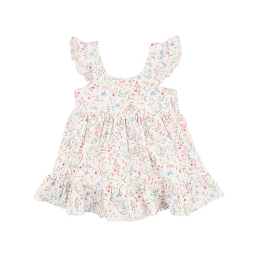 Bebe - Bonnie Organic Overlay Dress [Size: 000]