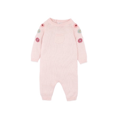 Bebe - Emmy Organic Hand Embroidered Knit Romper [Size: 0000]