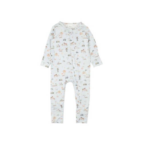 Bebe - Farm Eco Cosy Long Sleeve Zipsuit [Size: 00000]