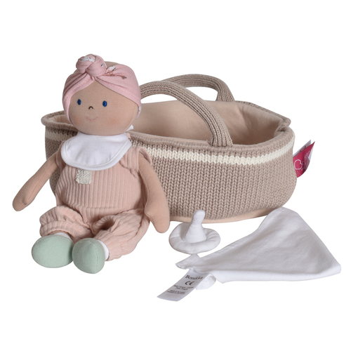 Bonikka - Pink Outfit Baby with Carry Cot