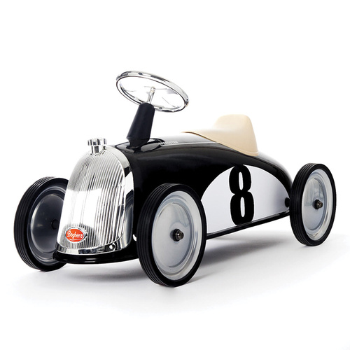 Baghera - Rider Black Metal Ride-On Car
