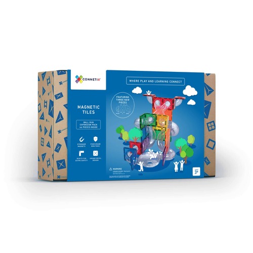 Connetix - 66 Piece Ball Run Expansion Pack