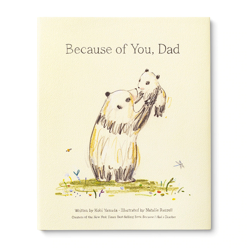 Because Of You, Dad - Hardback