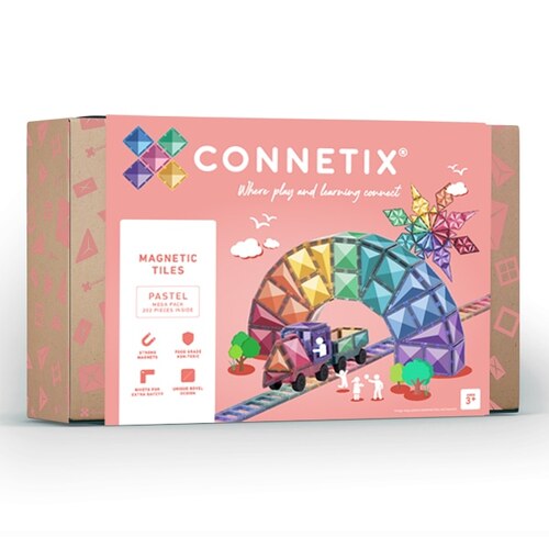 Connetix - Pastel Mega Pack 202 Pieces